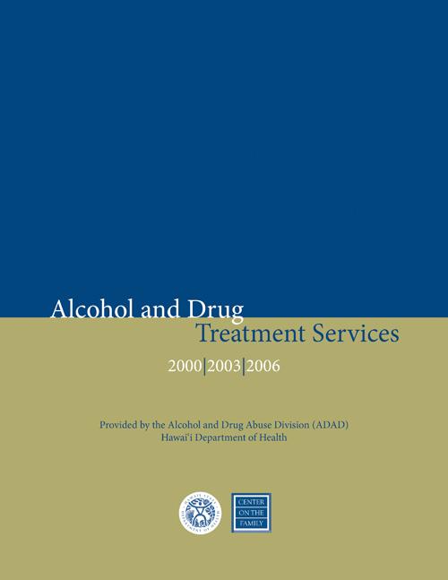 Alcohol and Drug Treatment Services Report (2008)