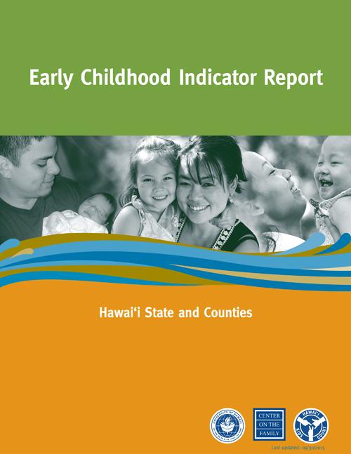 Early Childhood Indicator Report: Hawai‘i State and Counties (2015)