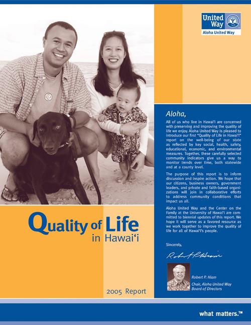 Quality of Life in Hawai‘i (2005)