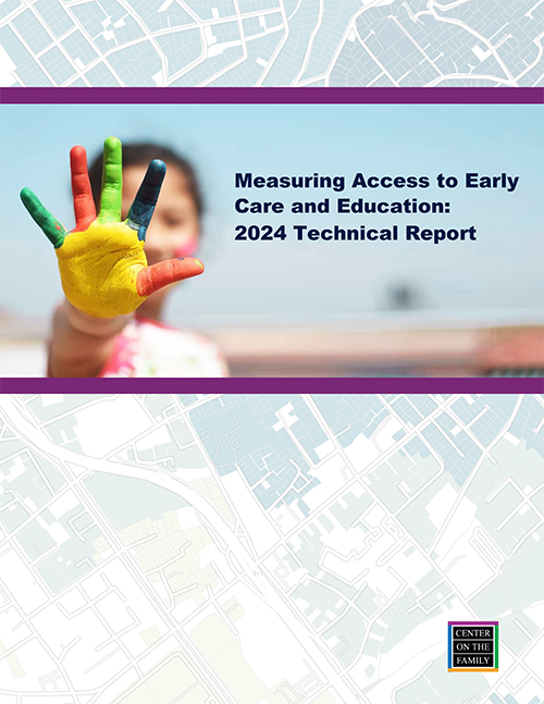 Measuring Access to Early Care and Education: Technical Report (2024) cover